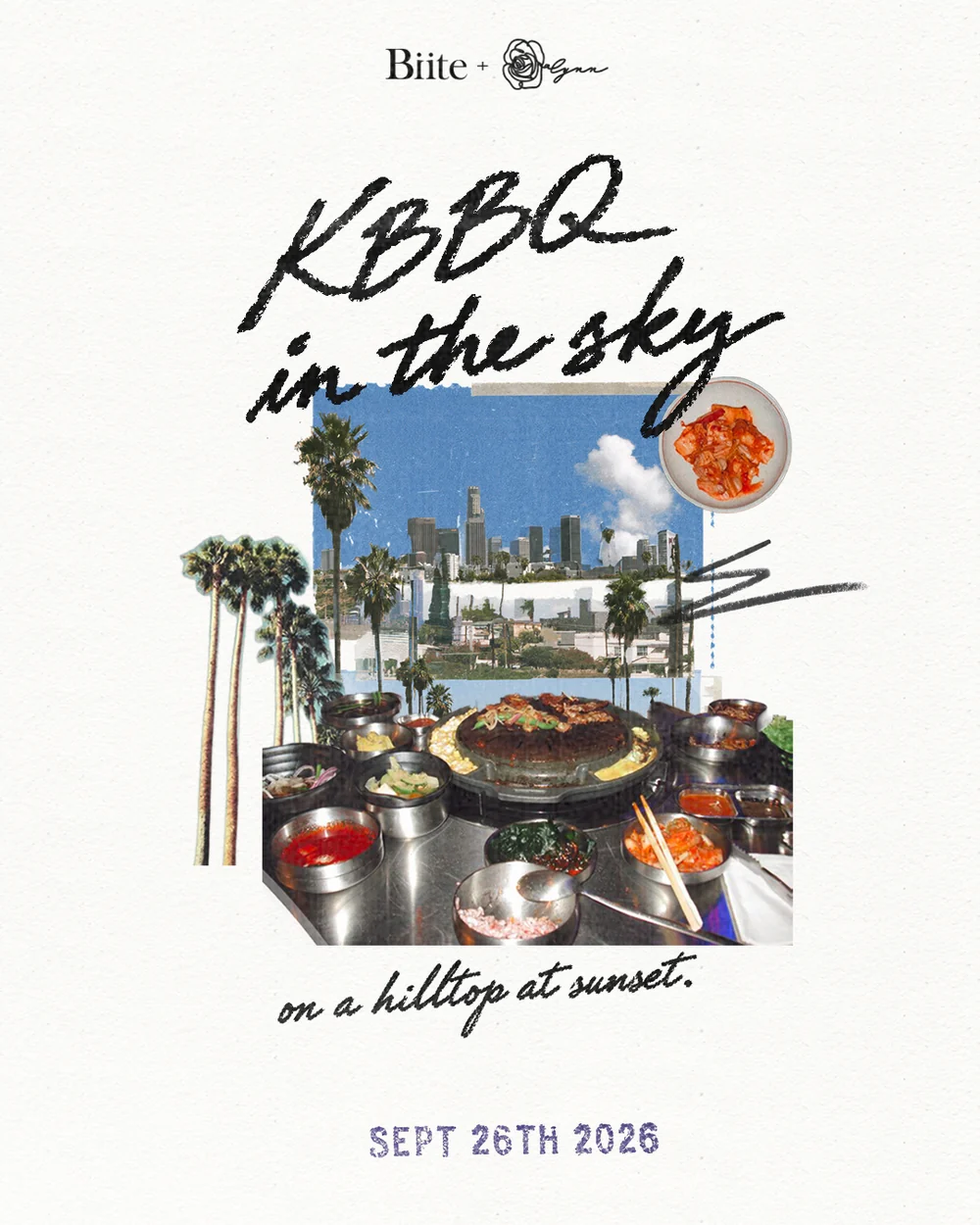 Biite.Club x Rosalynn — KBBQ In the Sky, Saturday September 26 2026 at Hidden Farm LA