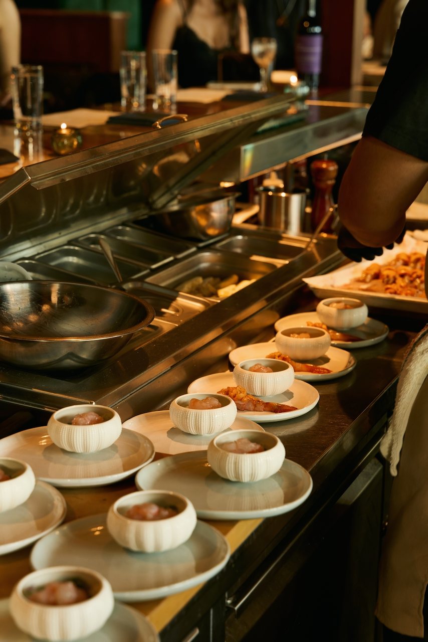Rosalynn estate wedding catering spread