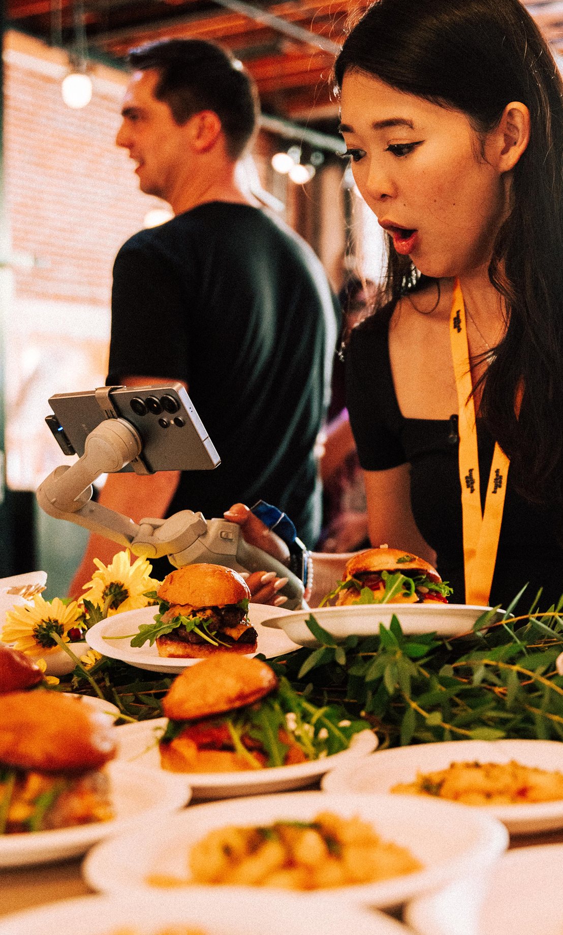 TwitchCon 2025 custom bar menu and influencer service